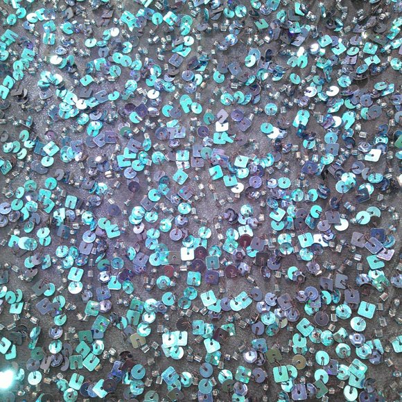 Scala Blue Sequin Mini Dress - Picture 3 of 10